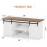 Shelf for Home Dining Room Farmhouse Sideboard Buffet Cabinet Furnitures 27.5 Height Dressing Rooms White Wardrobe Showcases