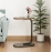 C Shaped Side Table Modern Light Luxury Style Small Coffee Table Living Room Portability Household Compact Tea Table