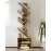 Tree Bookshelf, Small Bookcase with Storage Cabinet, Modern Tall Narrow Bookshelves Organizer, 6 Tier Tree Bookshelf